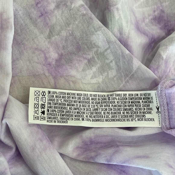 Love for Humanity sleeveless tie dye shirt in a size small NWT novelty casual - Picture 7 of 11